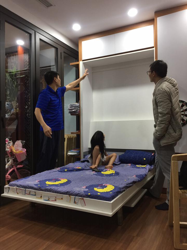 Thiết kế thi công giường thông minh tại Đà Nẵng 0974480518