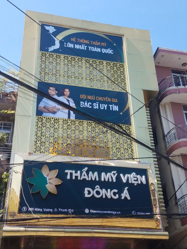Thi công THẨM MỸ VIỆN ĐÔNG Á tại Đà Nẵng