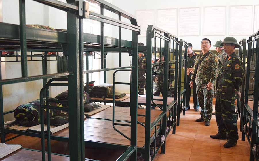 Lắp đặc giường tầng sắt quân đội tại Đà Nẵng LH: 097 448 0518