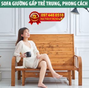 Giường tre kết hợp sofa tại Đà Nẵng LH: 097 448 0518